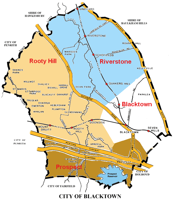Historic sites of Blacktown