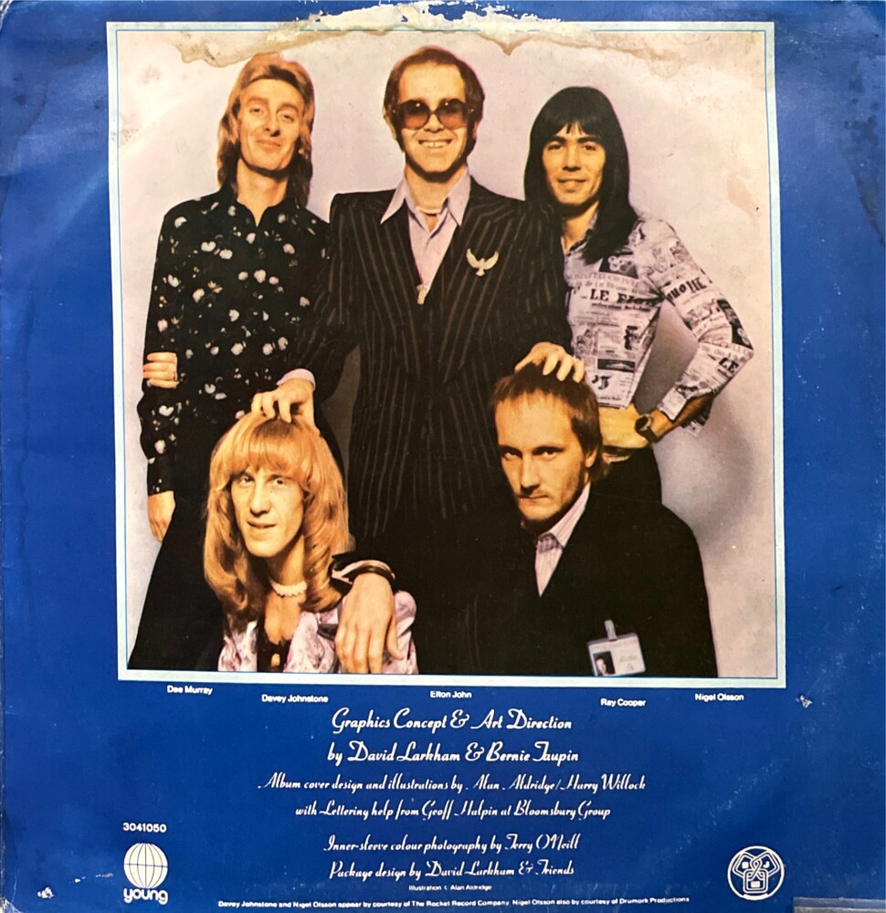 Elton John Captain Fantastic And The Brown Dirt Cowboy (1975