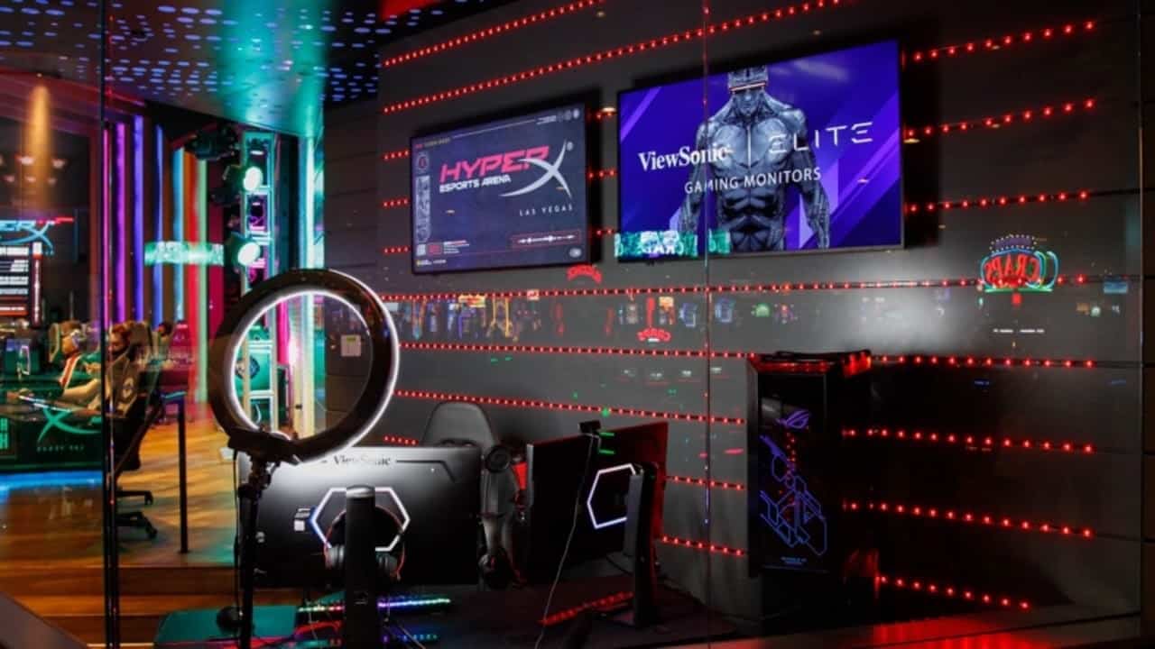 HyperX Esports Arena Las Vegas StreamerRaum für Gamer