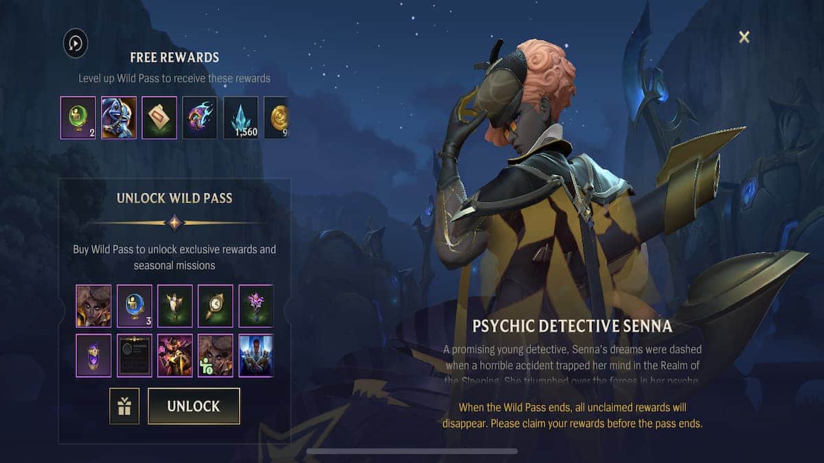 Wild Rift Wild Pass Season 6 End Date, Seasonal Missons, Premium