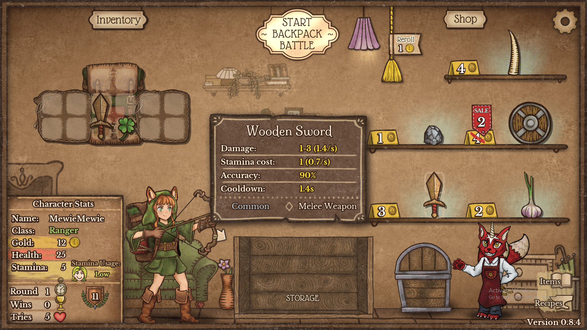 Backpack Battles Melee Weapons Tier List What Are the Best Melee