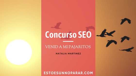 Concurso SEO – Venid a mi pajaritos