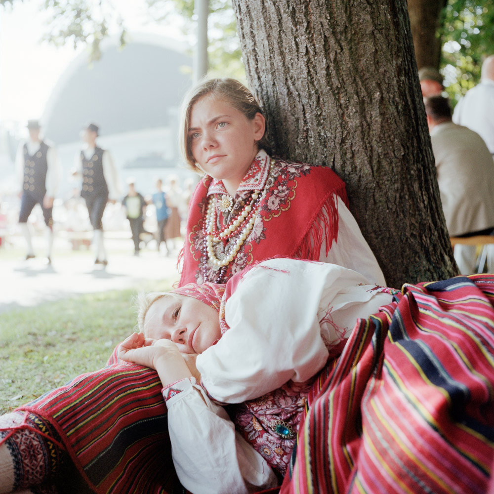 Estonian fashion the folk costume Estonian World