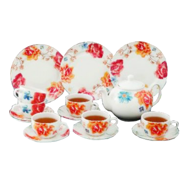 17PCS Claytan Tableware Set Vivien CTG 2700617 Building Material