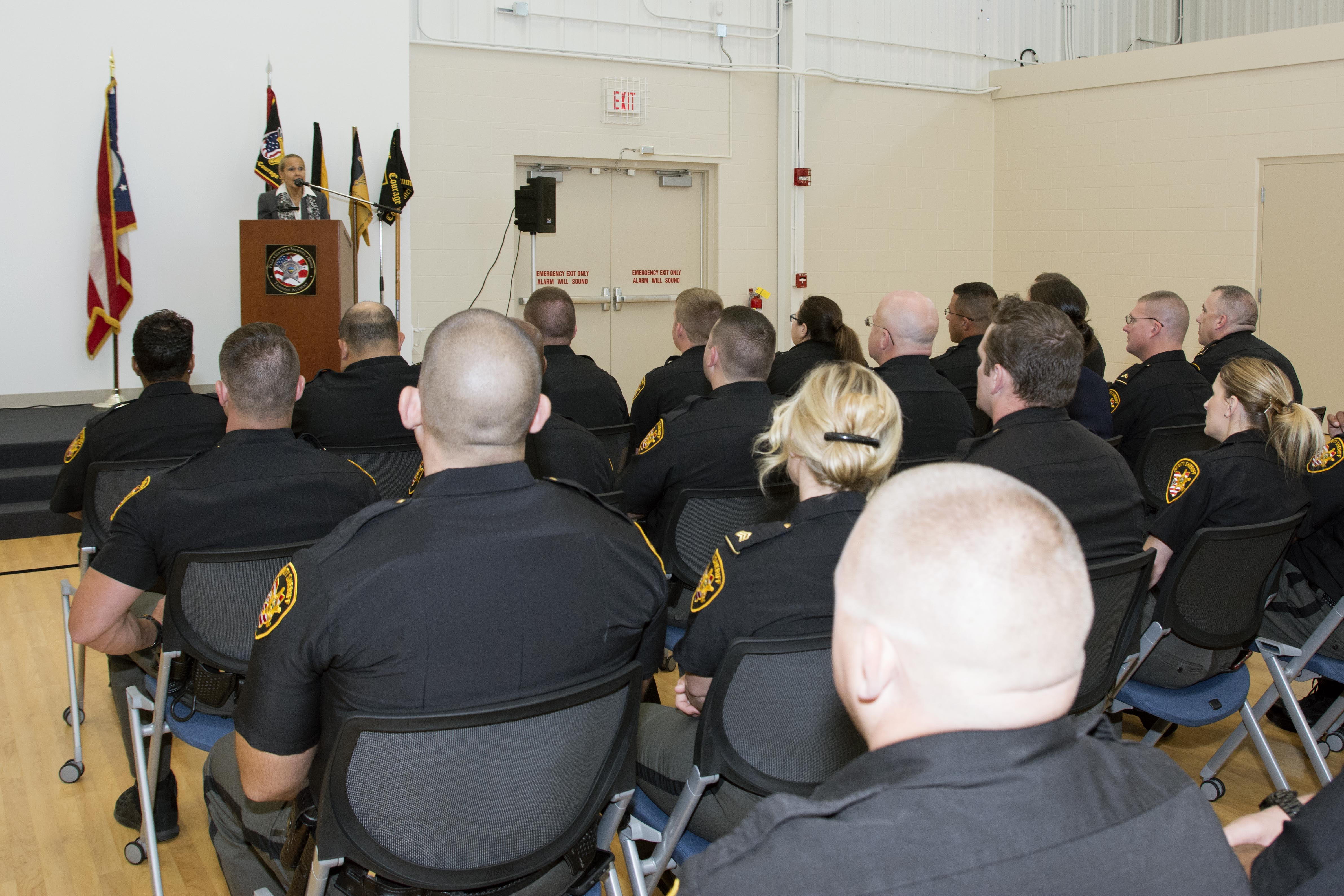 Retired Justice Stratton Keynotes One of Nine National Corrections