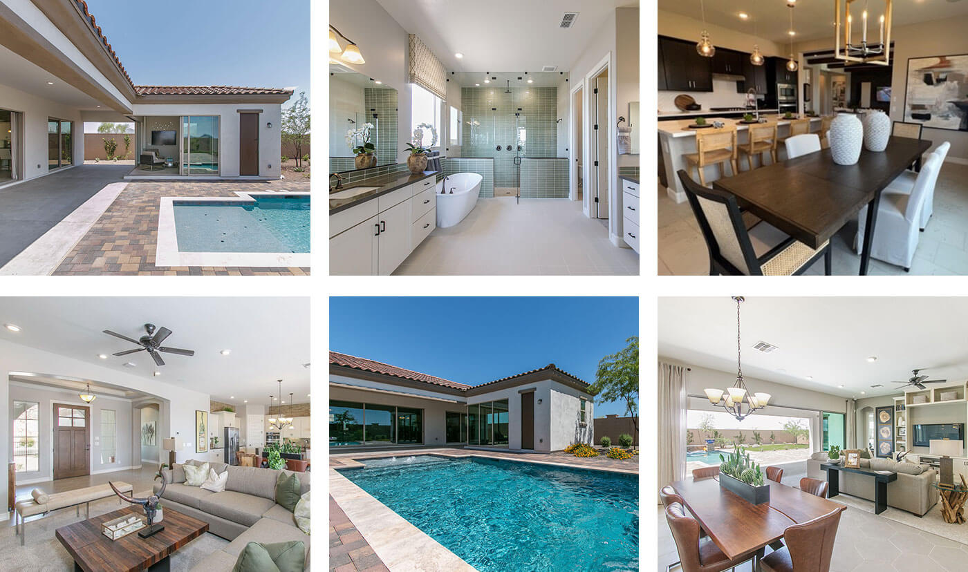 William Ryan Homes at Estrella Offers Luxury Homes with Casitas, Pool Houses, Front Courtyards