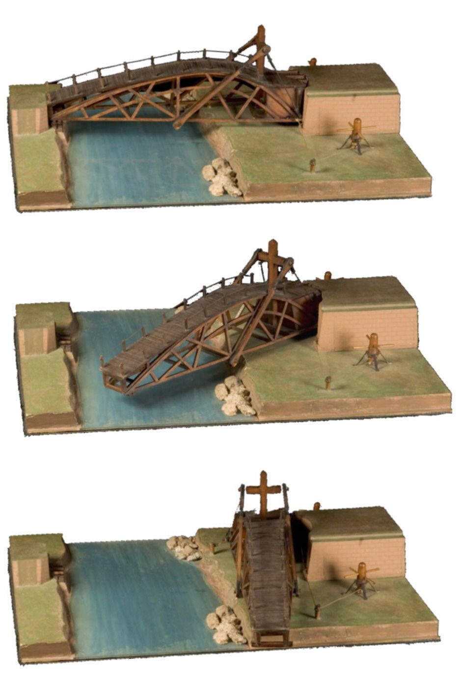 Los seis puentes mas ingeniosos de Leonardo da Vinci Estructurando