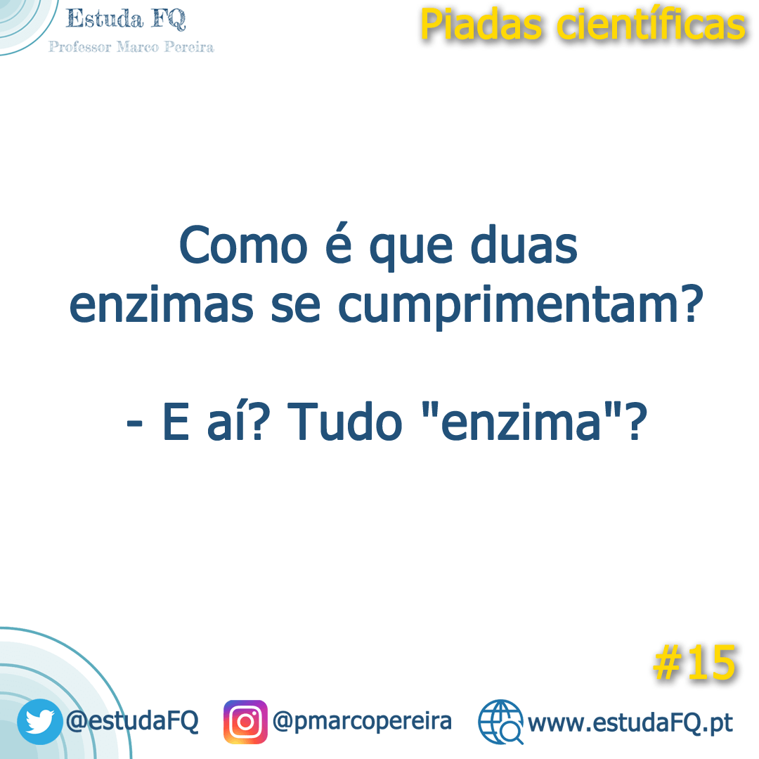 Piada científica 15 EstudaFQ