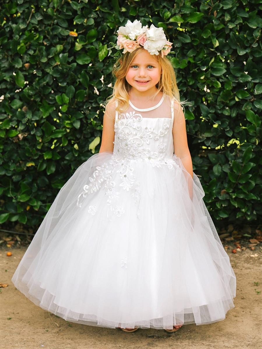 Flower Girl Dress by TipTop Blossoms Bridal & Formal Dress Store