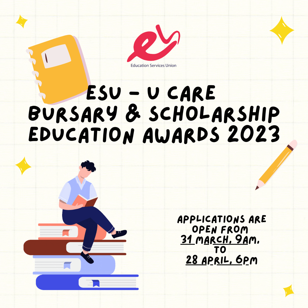 ESU Bursary & Scholarship Education Award 2023 Education Services Union