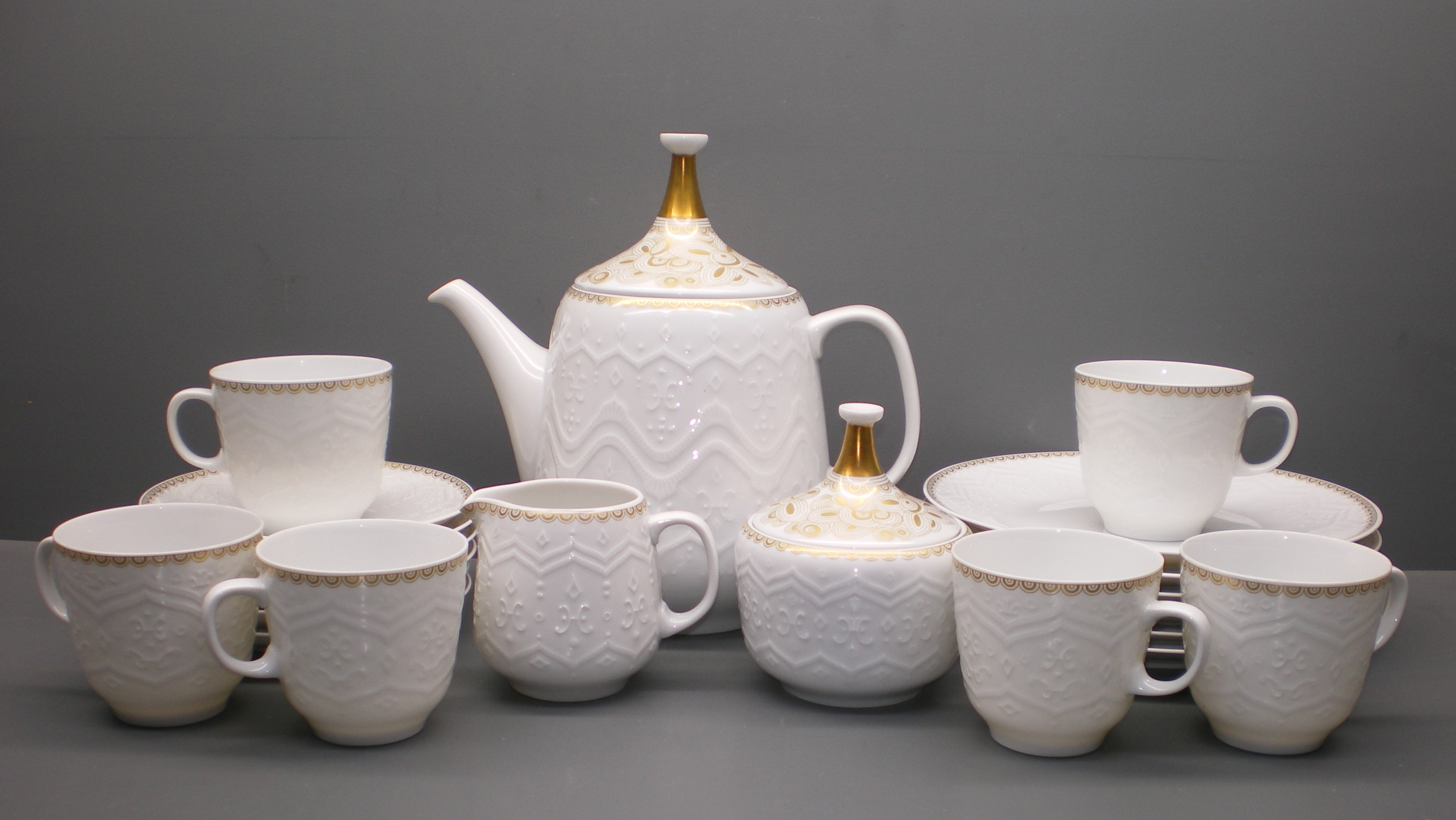 Hutschenreuther Kaffee Service Accord H. Achtziger eBay