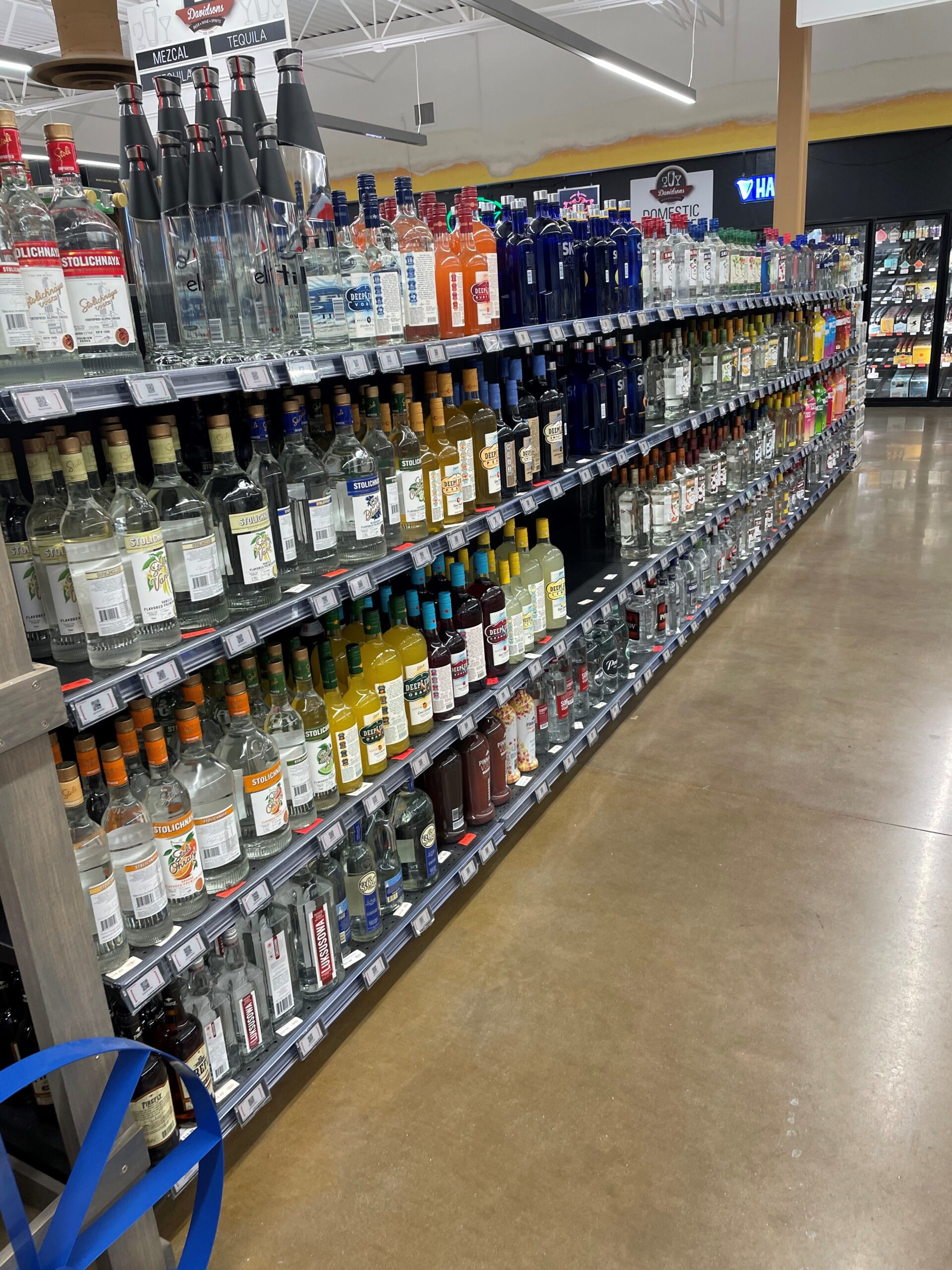 Installations at Major Liquor Stores etagg Solutions