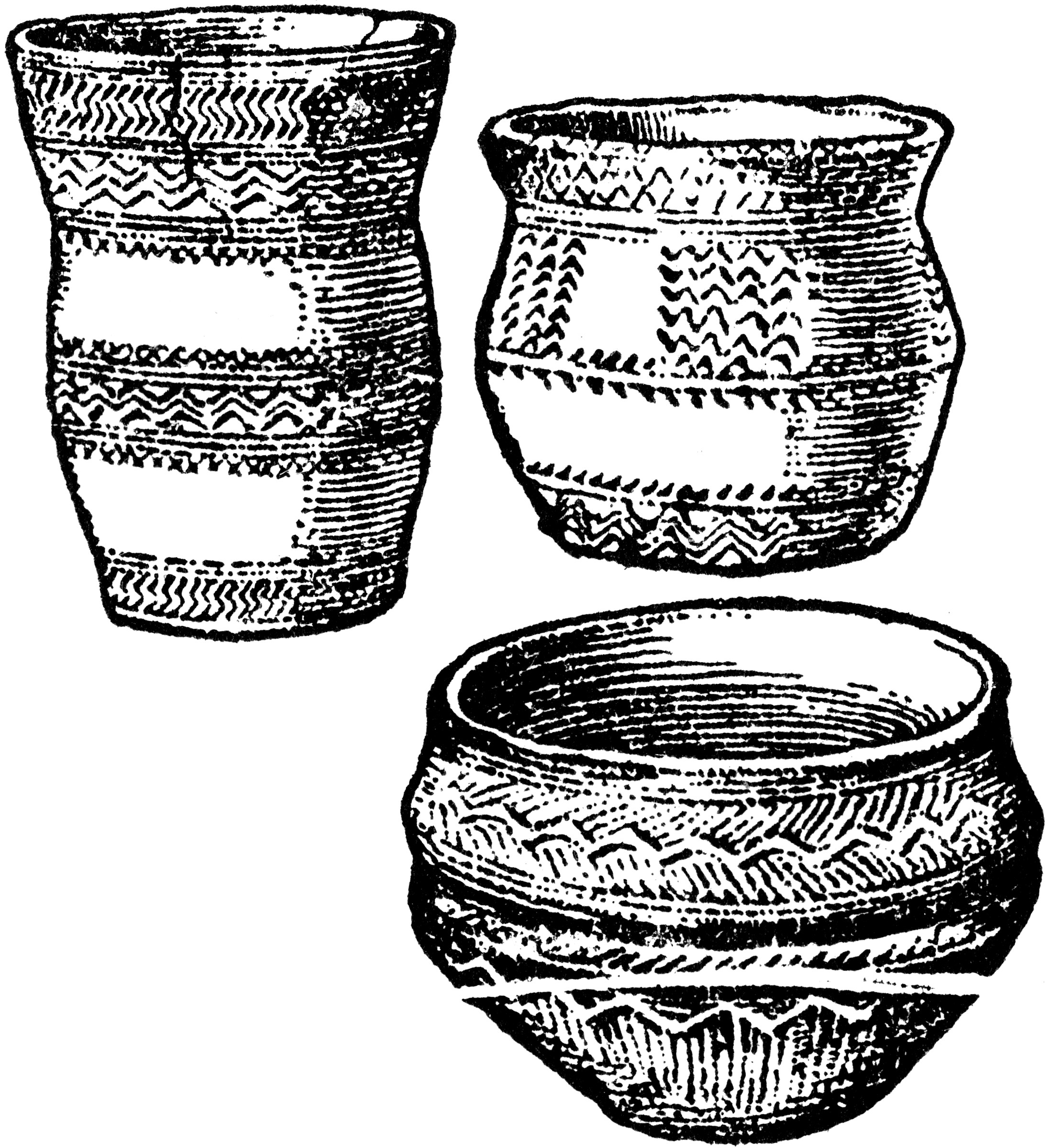 Bronze Age Pottery ClipArt ETC