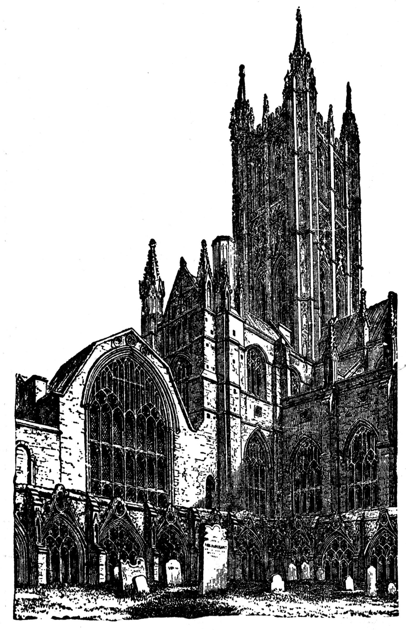 Canterbury Cathedral ClipArt ETC