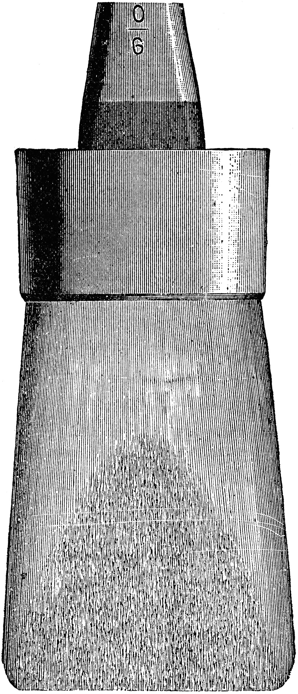 Oval Chiseled Varnish Brush ClipArt ETC