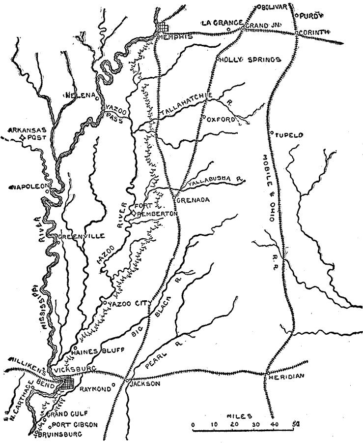 Memphis to Vicksburg