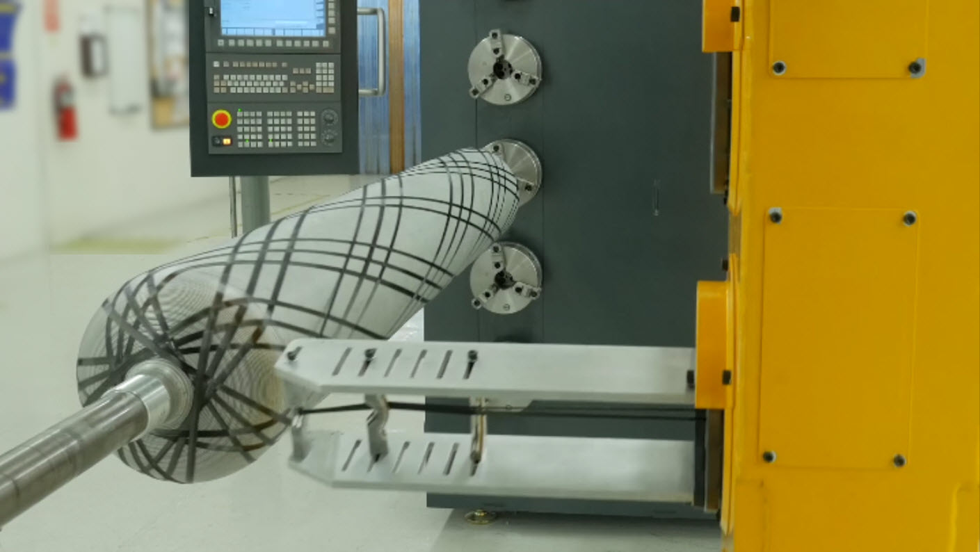 Filament Winder for FullScale Production Engineering Technology Corp.