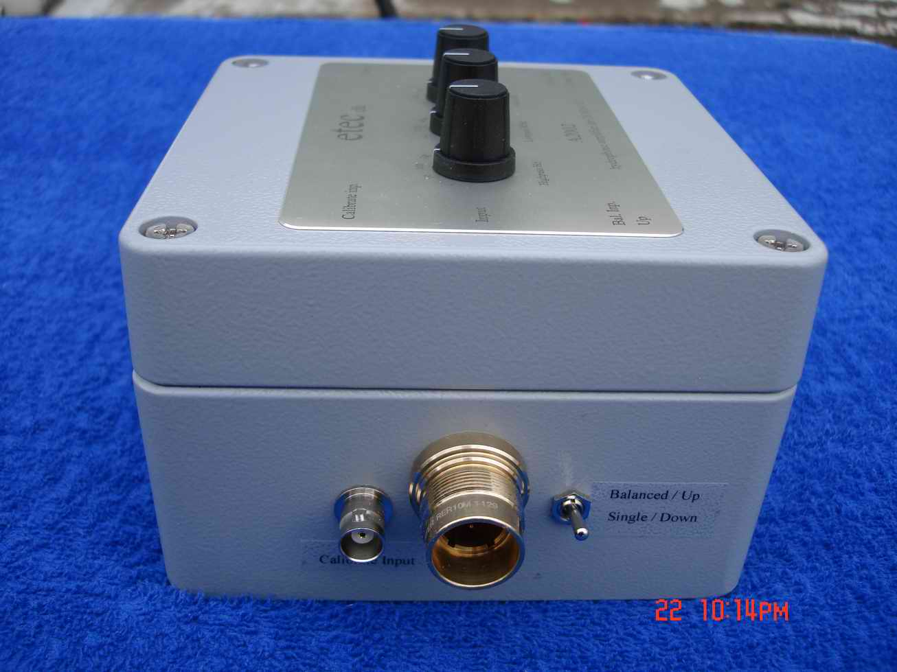 Etec Hydrophone amplifiers, acoustic Pinger detection, hydrophones