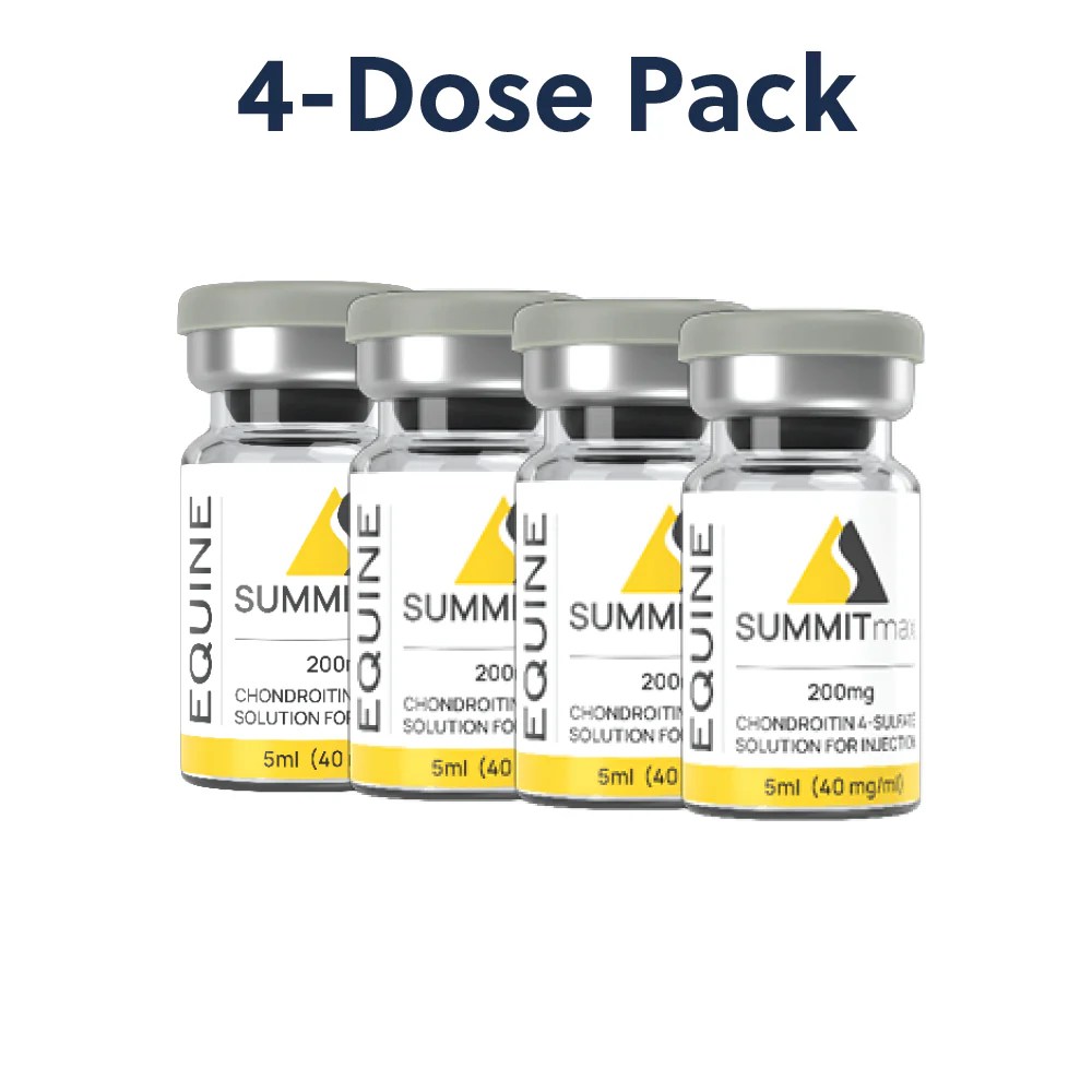 SummitMax Equine Horse Joint Injections Chondroitin for Horses, 5