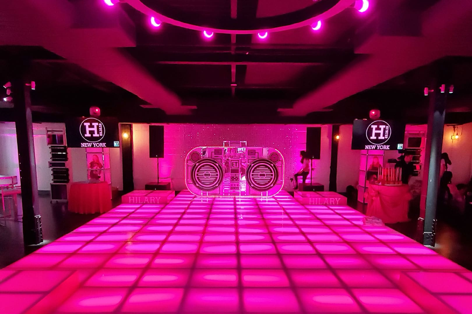 Light Up Dance Floor Rentals in NY, CT, MA & RI ET Events