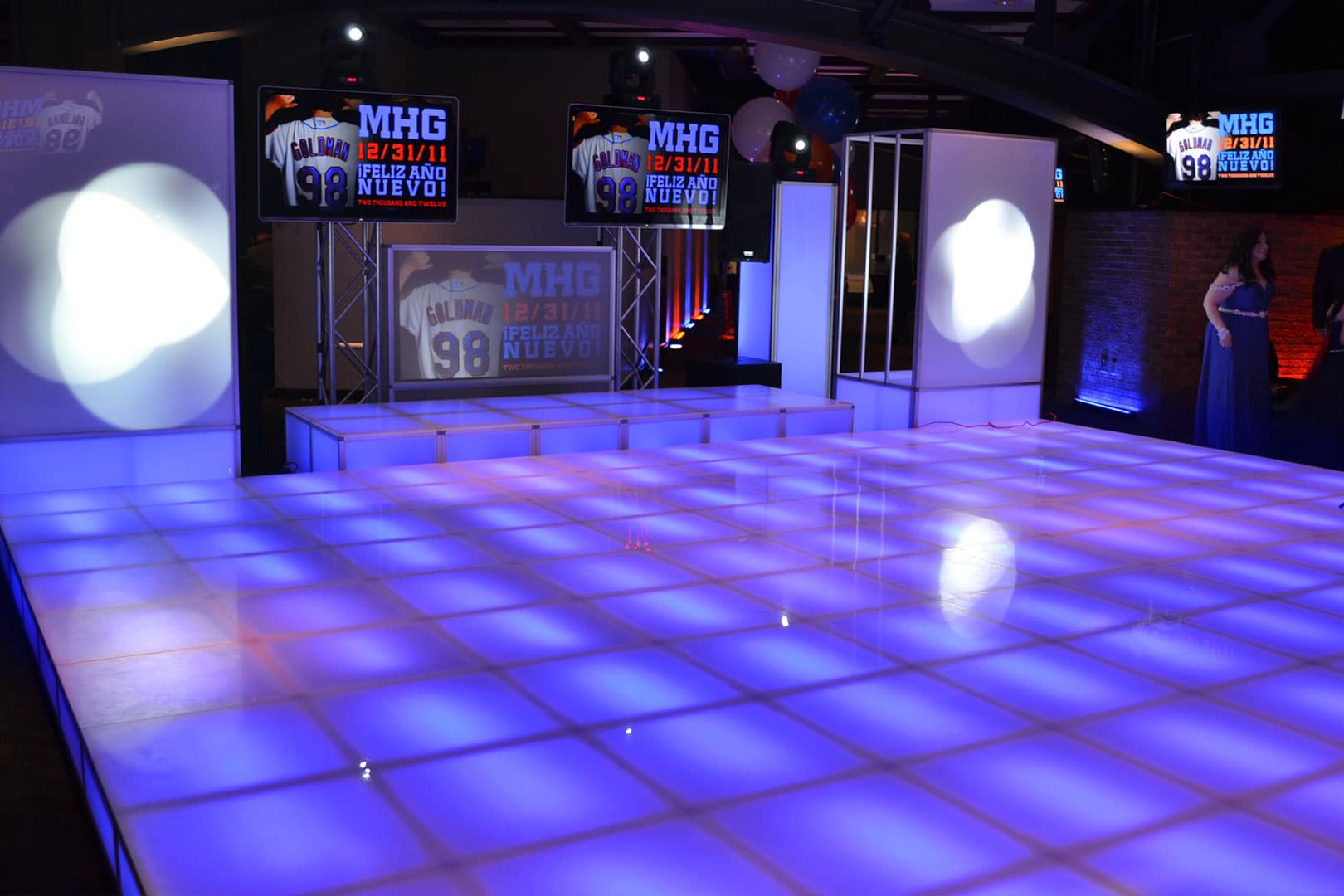 Light Up Dance Floor Rentals in NY, CT, MA & RI ET Events