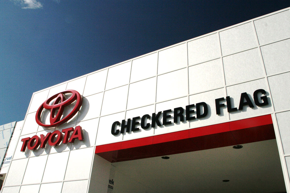 E.T. GRESHAM COMPANY, Inc. Checkered Flag Toyota