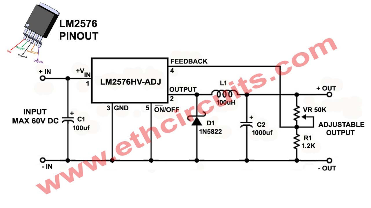 Best Buck Converter Circuit Diagram Dc To