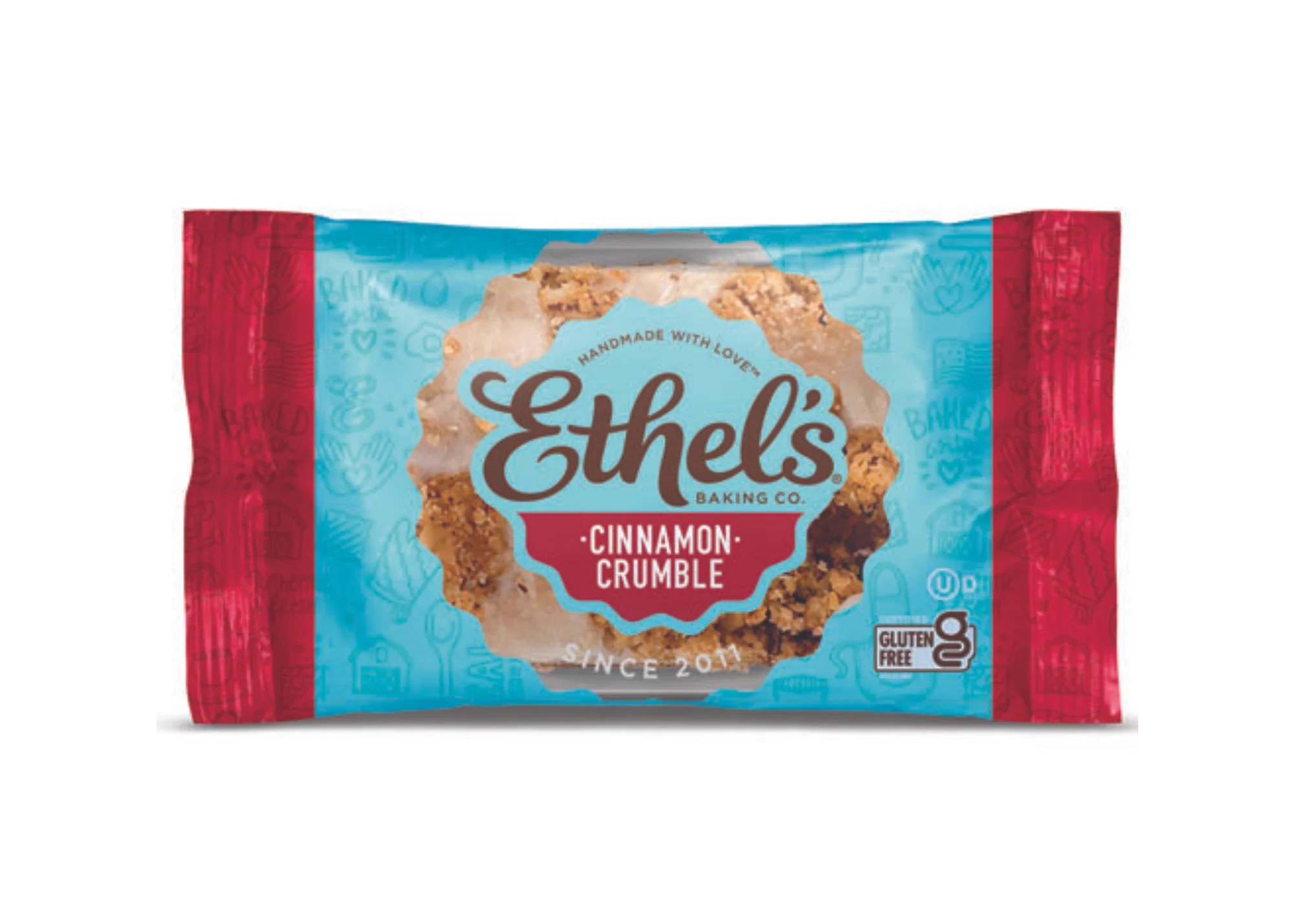 Cinnamon Crumble Dessert Bar, Snack Size Glutenfree from Ethel's