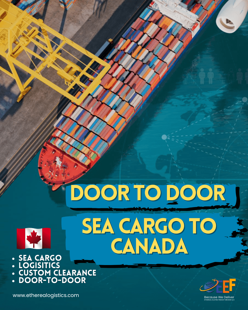 Best Shipping Costs from Dubai to Canada By Air and Sea Cargo