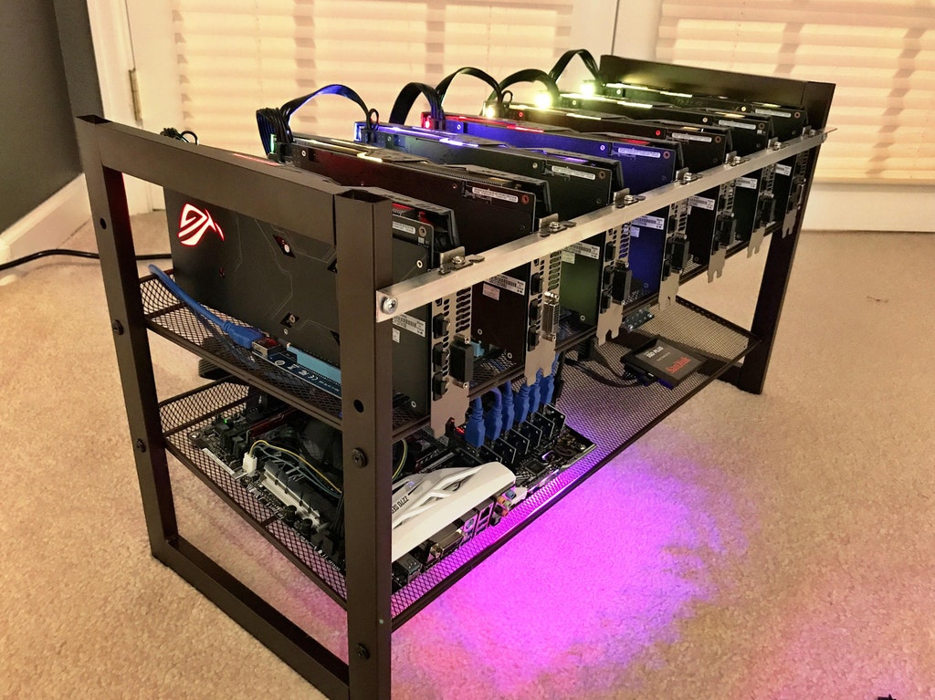 Build Open Air Mining Rig Building A Bitcoin Mining Rig VEGAMIX D.O.O.
