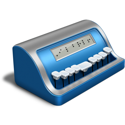 Braille Writer Word Processor for Max OS X Grade 1 and 2