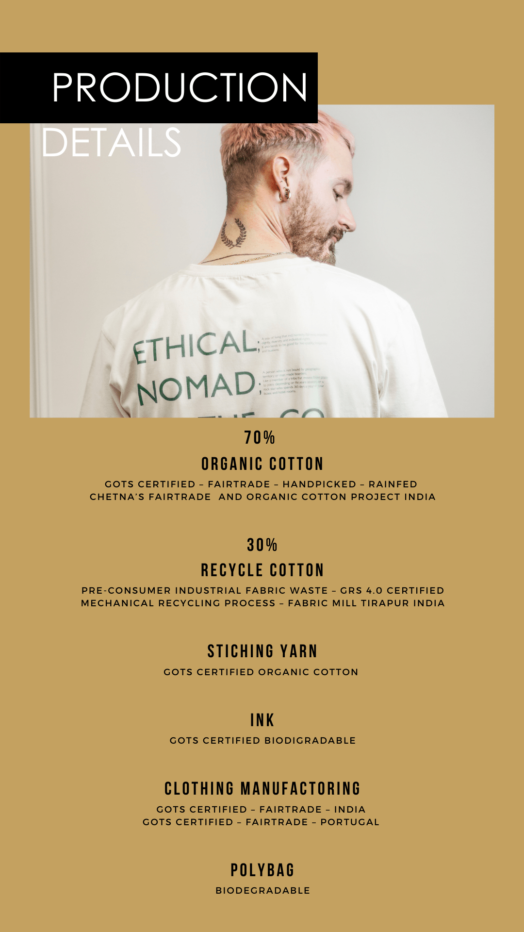 Recycle Cotton Program Ethical Nomads