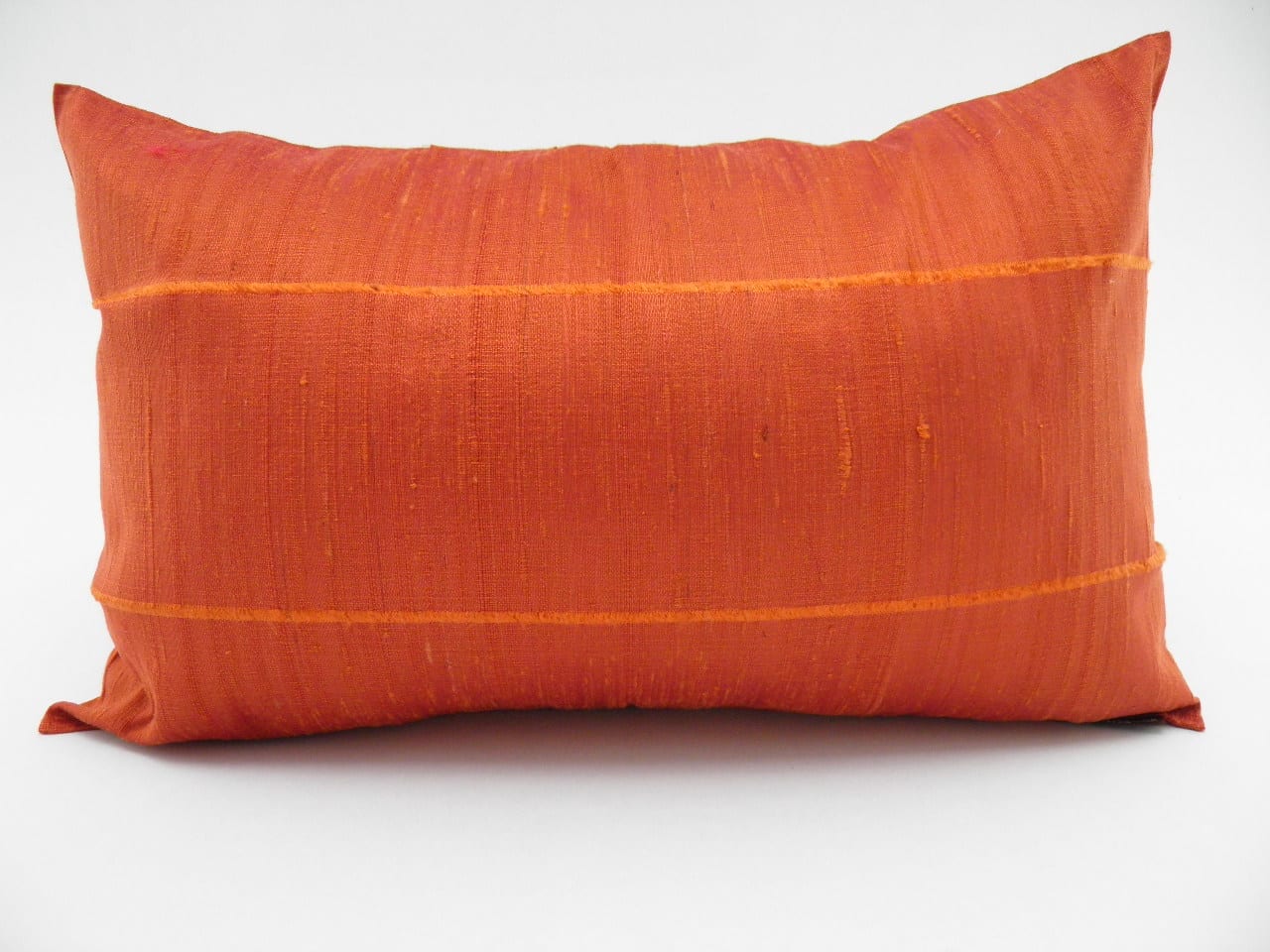 Slited Raw Silk Cushion Cover Ethic & chic
