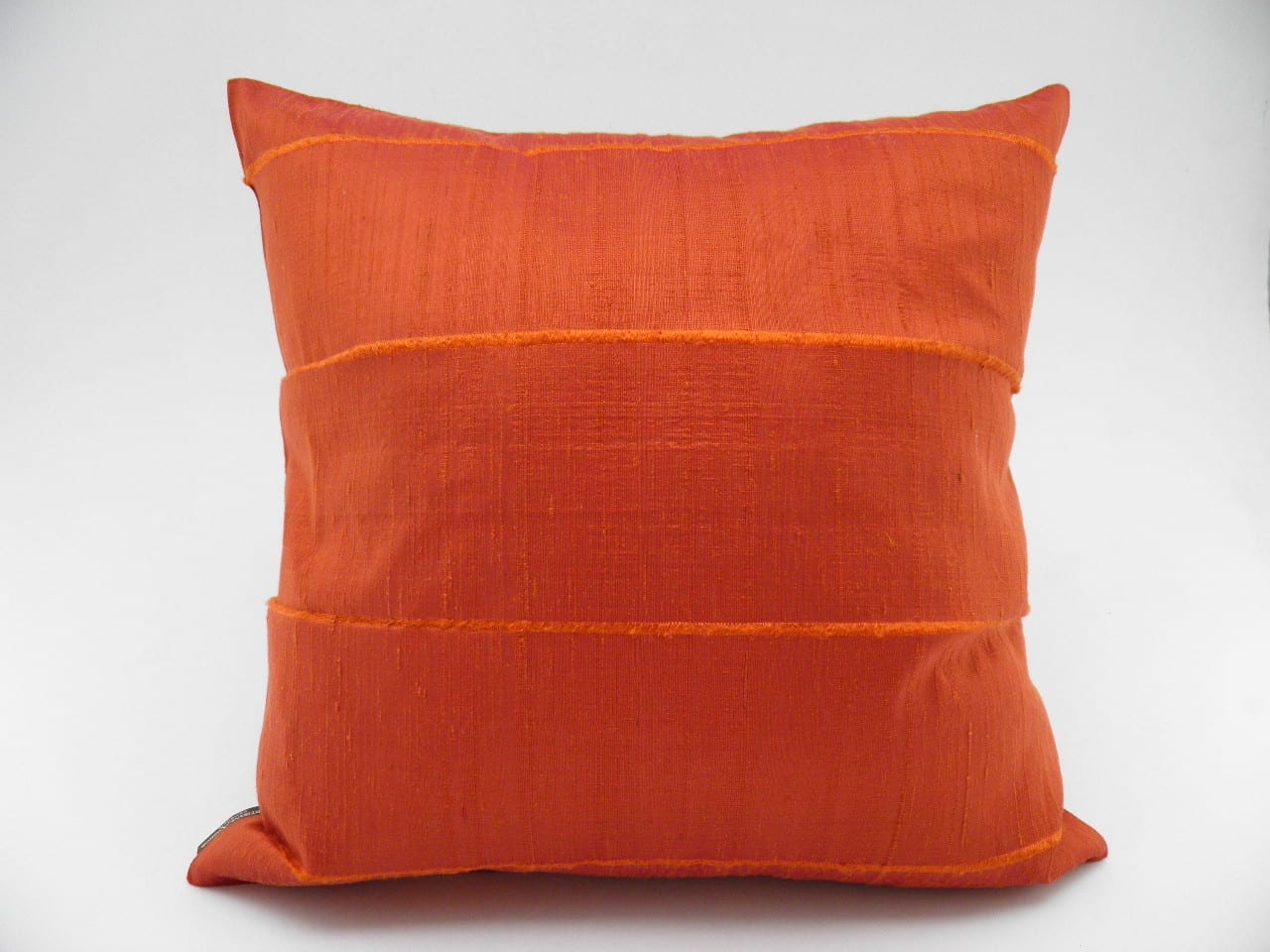 Slited Raw Silk Cushion Cover Ethic & chic