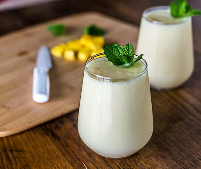 Lassi The Original Yogurt Mango Smoothie Analida's Ethnic Spoon