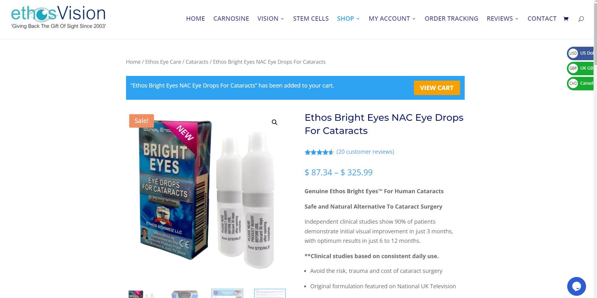 How To Place An Order And Apply Ethos Discount Codes ethosVision