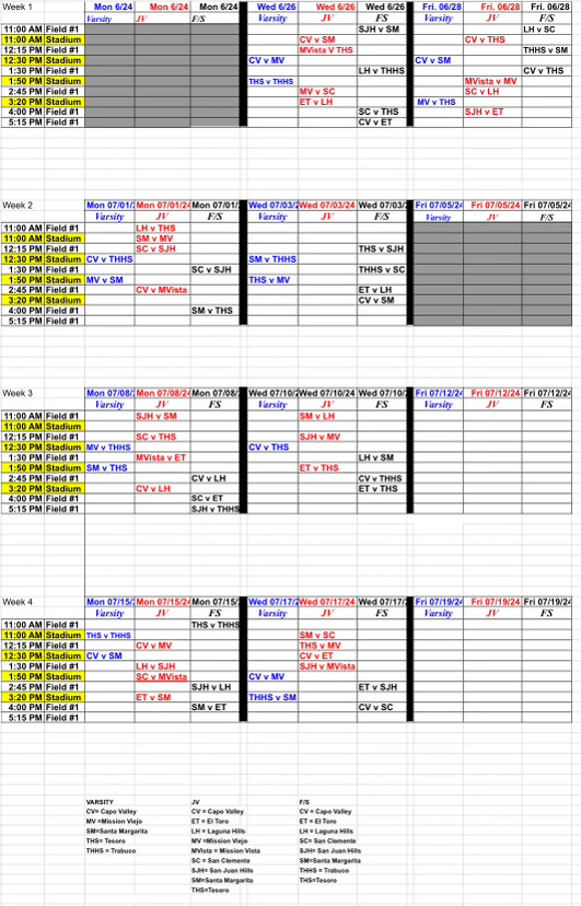 Summer Camp 2024 ETHS Boys Soccer
