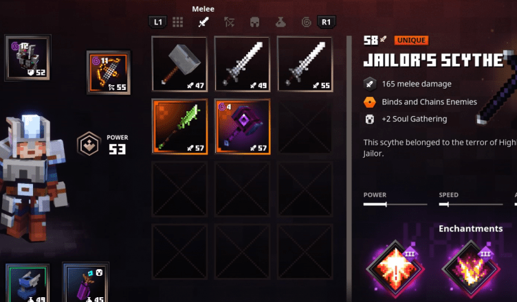 Minecraft Dungeons Weapon Guide All Unique Weapons in Minecraft Dungeons and (potentially