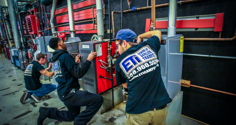 HVAC/R Program HVAC/R School Chicago HVAC/R School ETI School of Skilled Trades