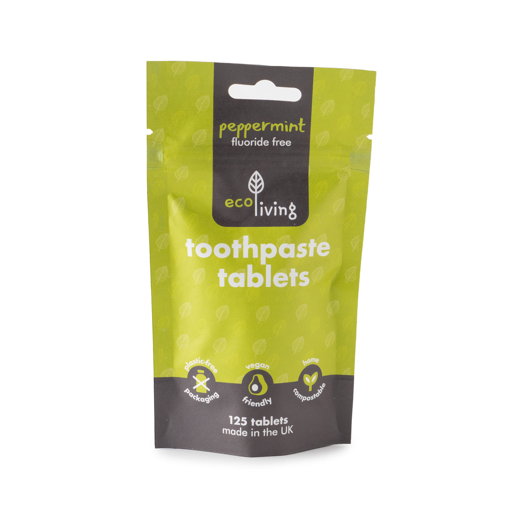 Ecoliving Toothpaste Tablets Refill Οδοντόκρεμα Σε Ταμπλέτες Χωρίς