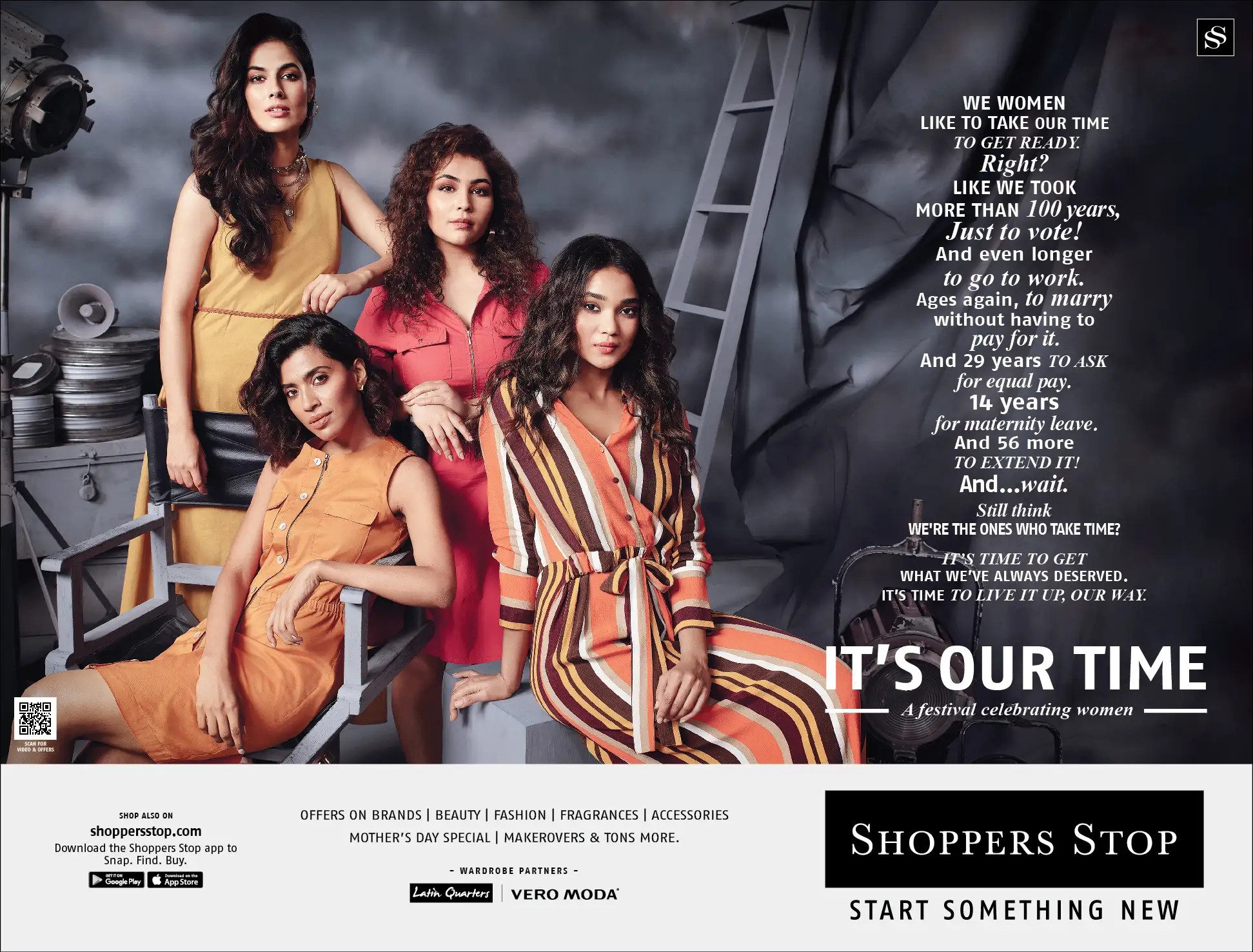 Poster Shoppers Stop Advertisement That is what every business really