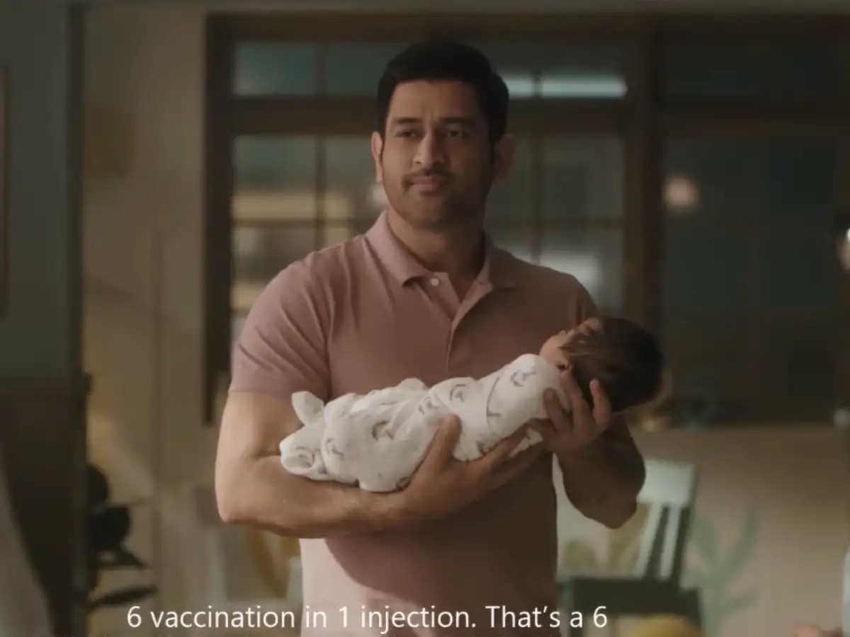 Gsk: Ms Dhoni Raises Awareness About Gsk's '6 In 1' Vaccination, Marketing & Advertising News, Et Brandequity