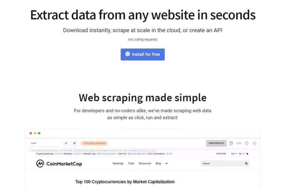 13 Best Chrome Extensions for Scraping Data Easy and Effective