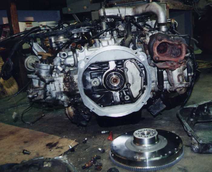 Subaru turbo flat 4, porsche 914 engine conversion
