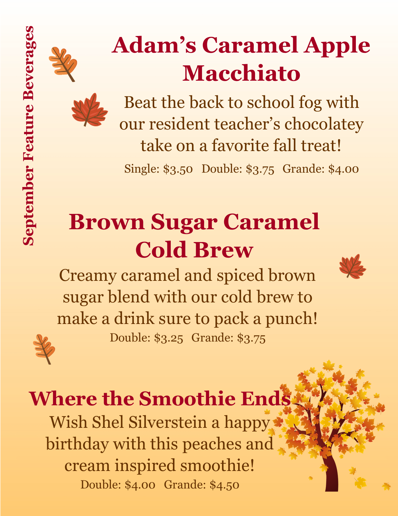 Coffee Company Monthly Features Elizabethtown Public Library