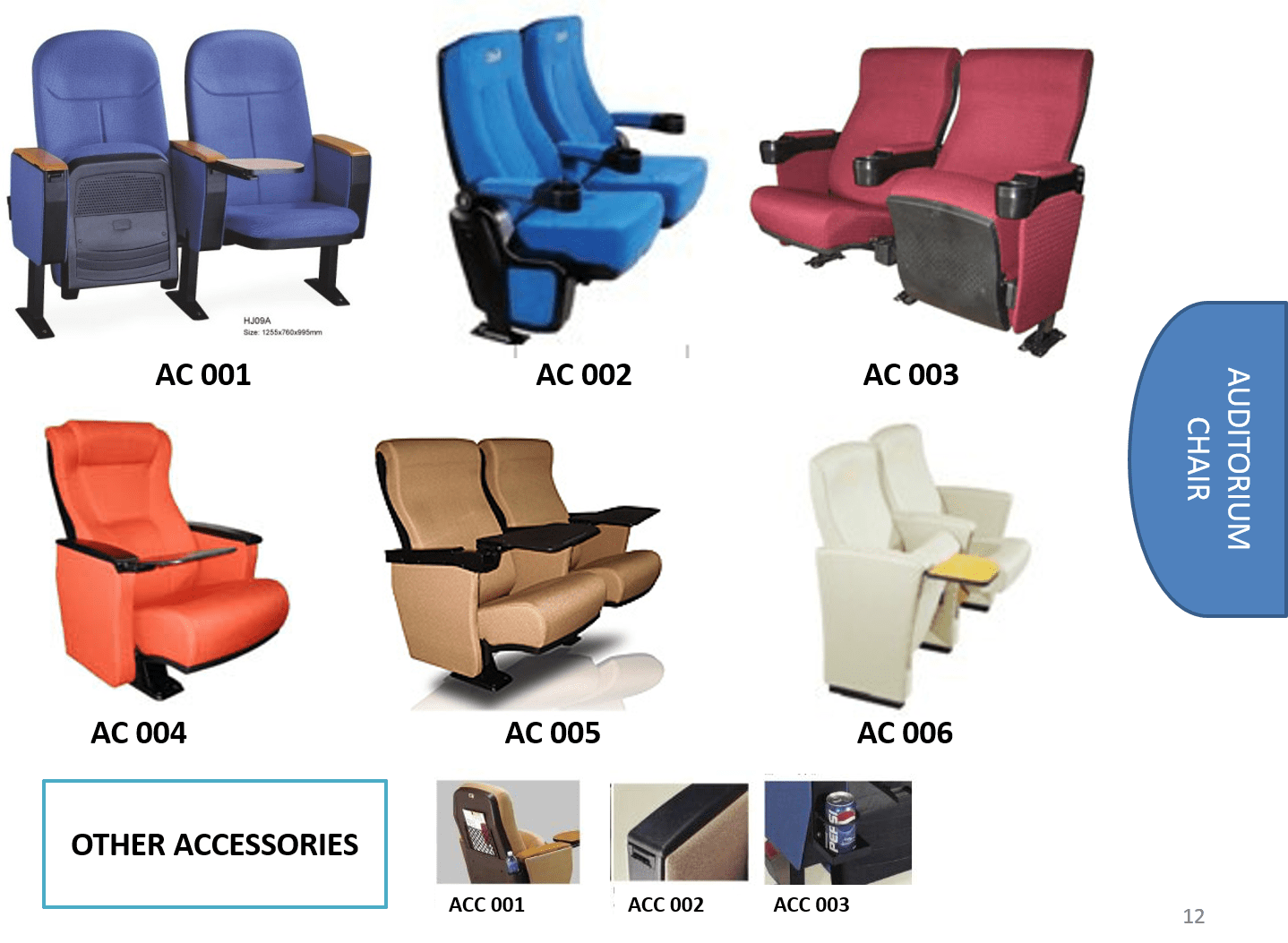 Auditorium Chair Malaysia Office Furniture