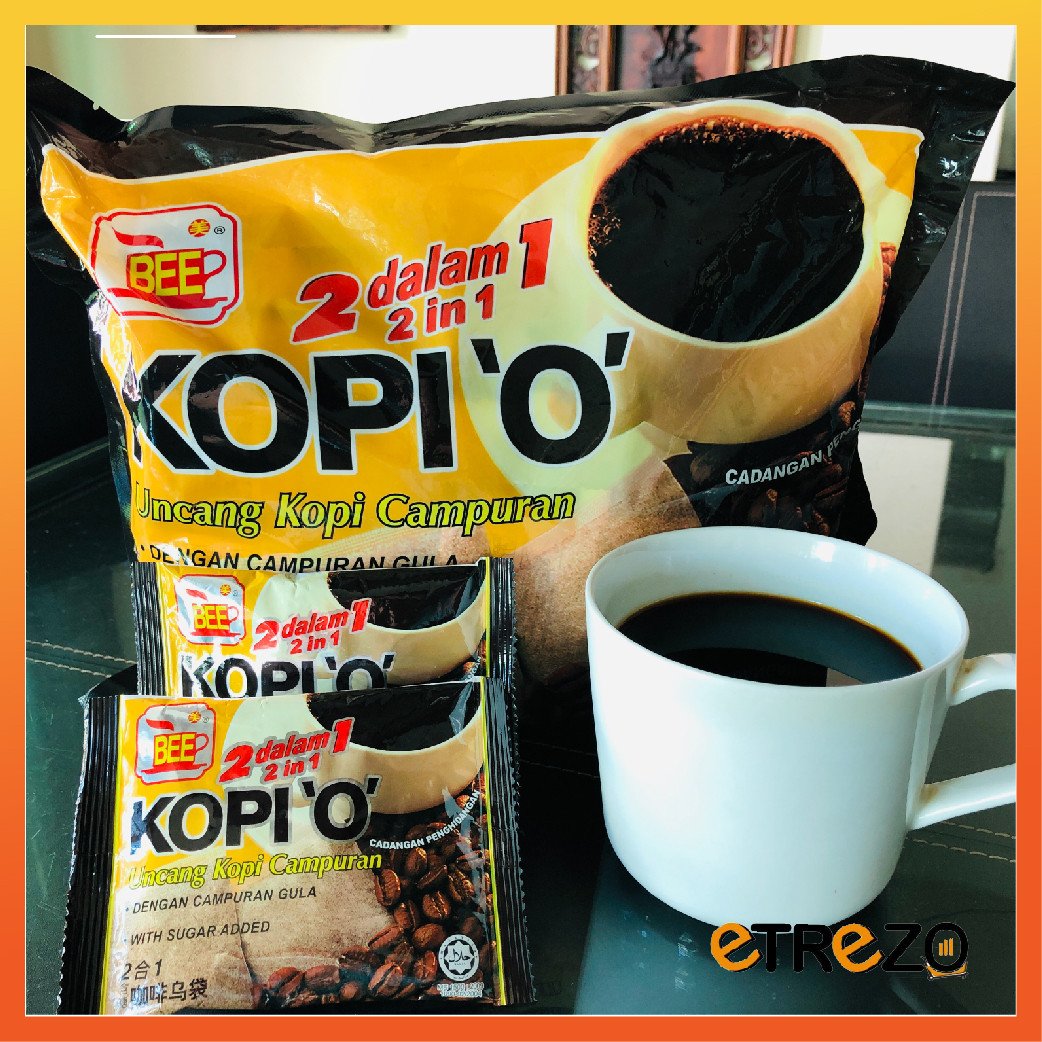 BEE PENANG 2 IN 1 KOPI ‘O’ (1 Bag 26g x 28’s ) Ready