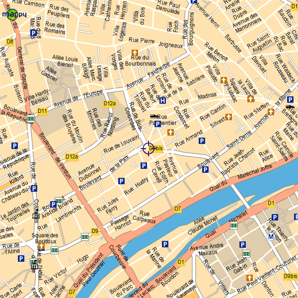 Les Défis De Découvrir Courbevoie Info • plan courbevoie