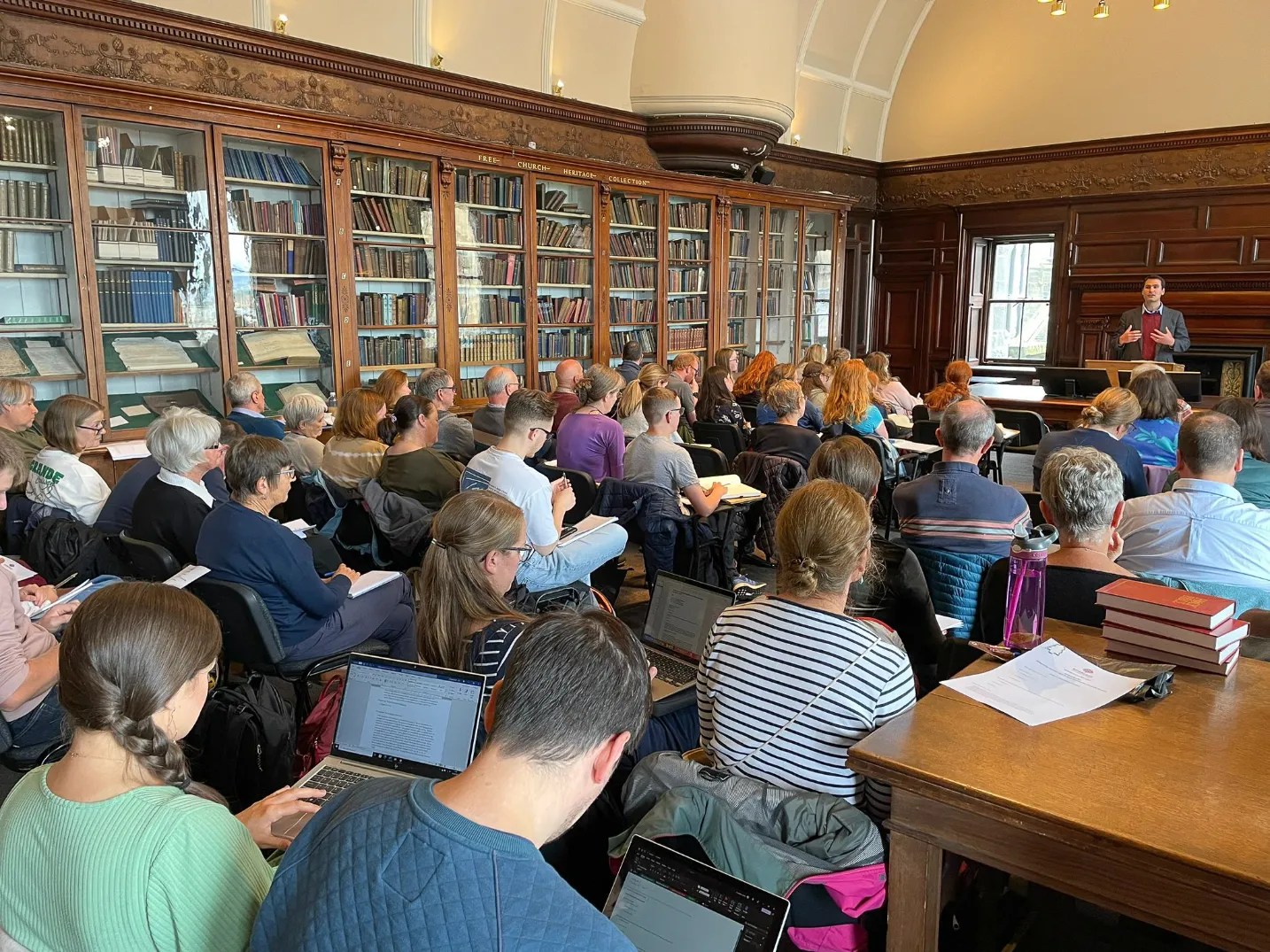 Packed Chalmers Hall Kicks off the 202324 Saturday Courses Edinburgh