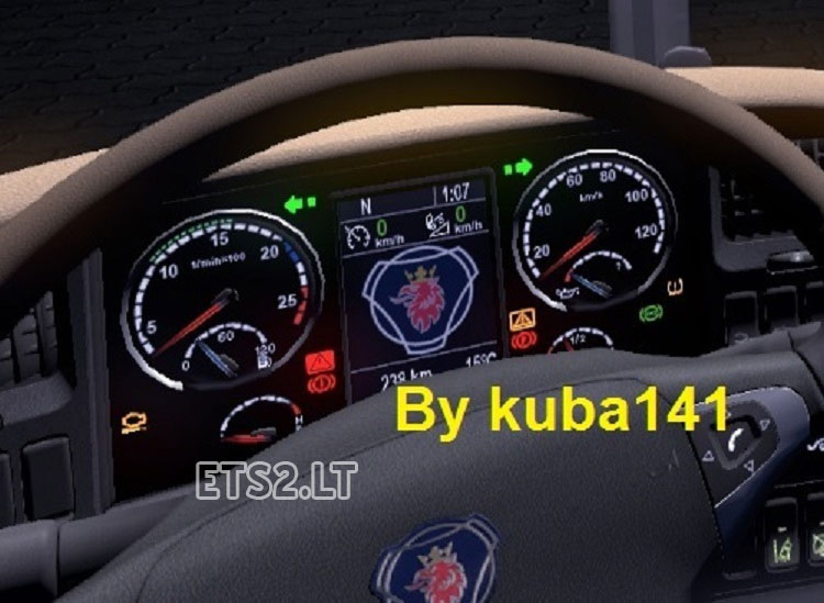 Scania New Indicator | ETS 2 mods
